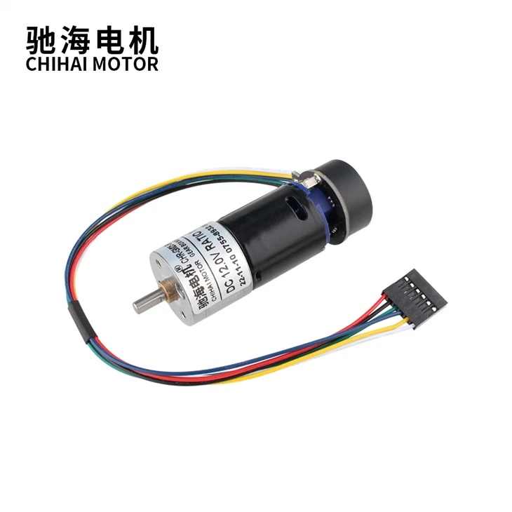 1PPR 11PPR 13PPR 25MM High Speed Geared 370 Encoder Motor