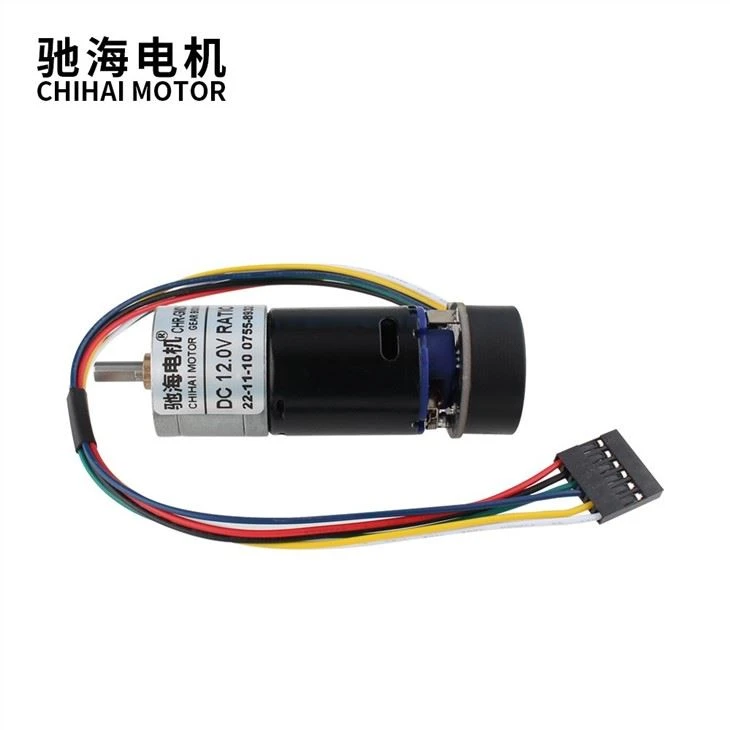 1PPR 11PPR 13PPR 25MM High Speed Geared 370 Encoder Motor